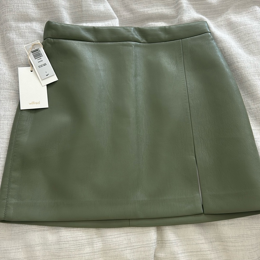 🌱WILFRED BITTER SAGE WOMENS SKIRT🌿